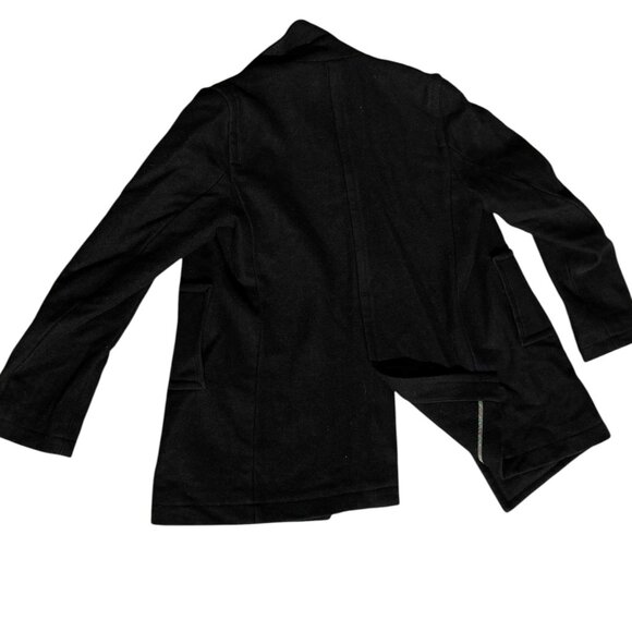Vivienne Westwood Red Label Black Wool Pea Coat Jacket Size 3 M L (See Details) - Picture 8 of 12